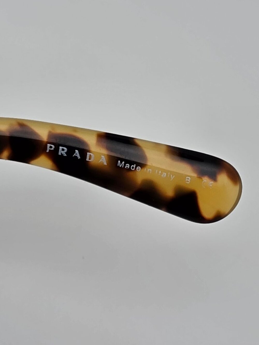 Prada SPR 27O NAI-0A7 Baroque Black Havana Frame Grey Gradient Lens Sunglasses - Picture 8 of 12
